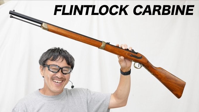 売り切れ【特選中古品】エアコッキングガン KTW フリントロック