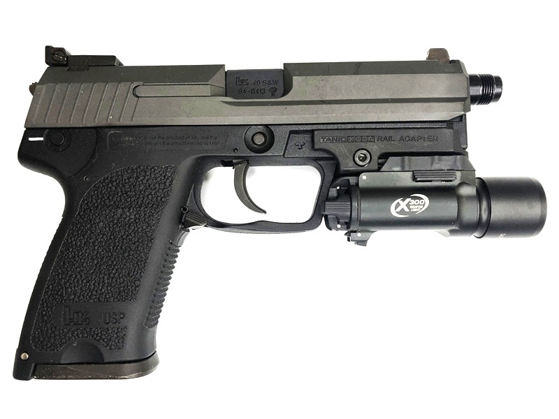 売り切れ【特選中古品】ガスブローバック タニオコバ H&K USP.40 HW