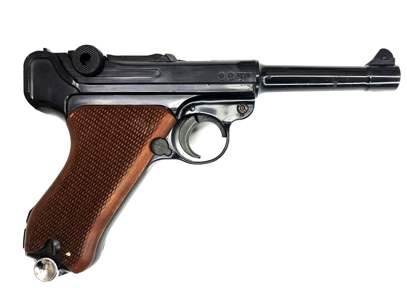 売り切れ【特選中古品】発火モデルガン MGC ルガーP08 ブラックABS CP