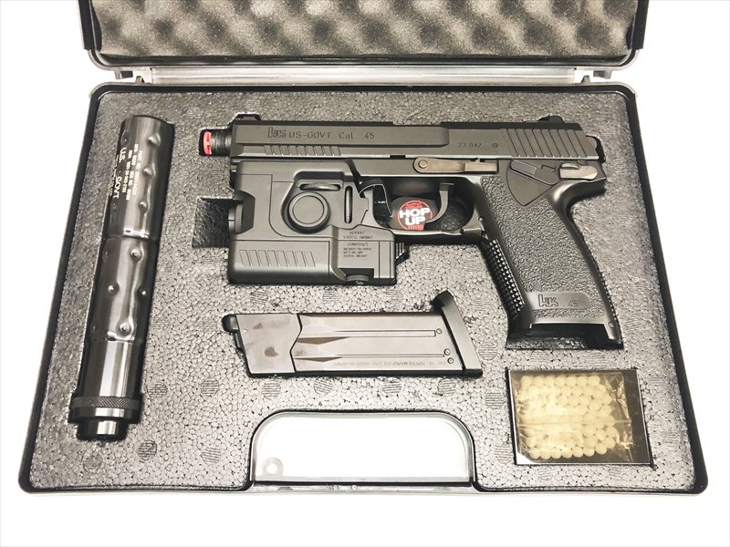 売り切れ【特選中古品】固定スライドガスガン 東京マルイ H&K ソーコム