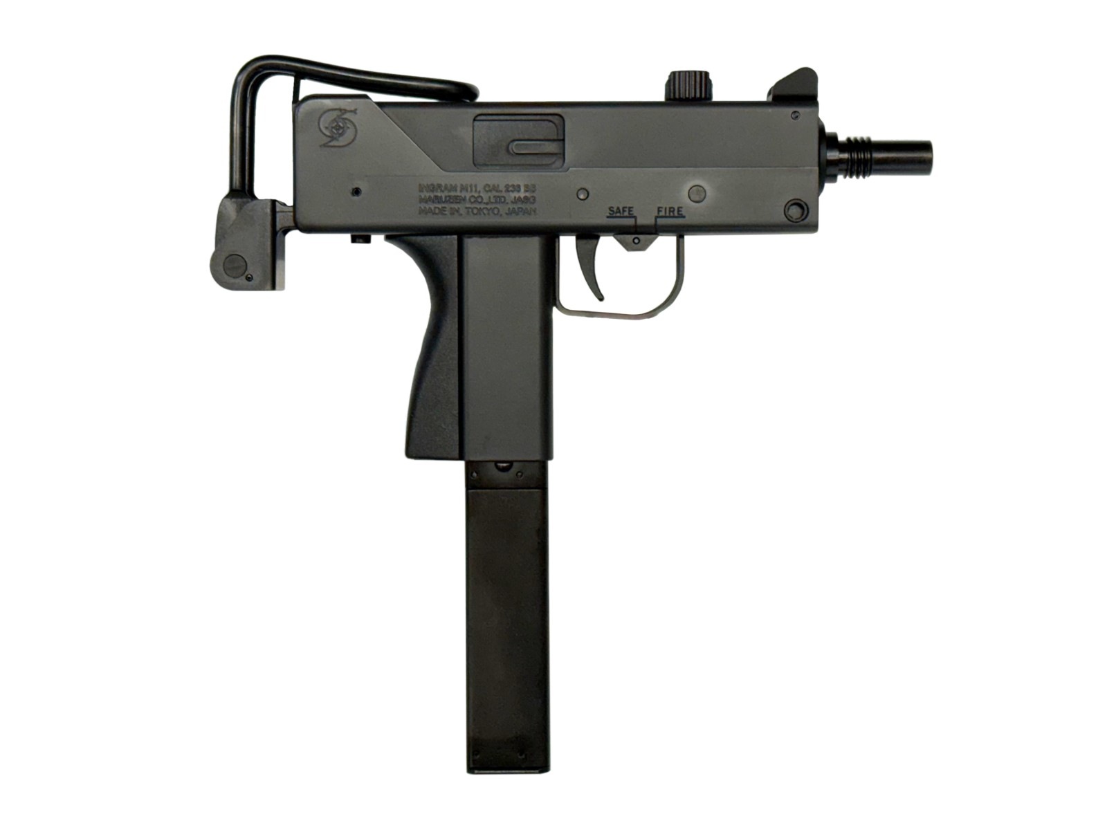 マルゼン ガスブローバックガン イングラムM11 サプレッサー&ガン