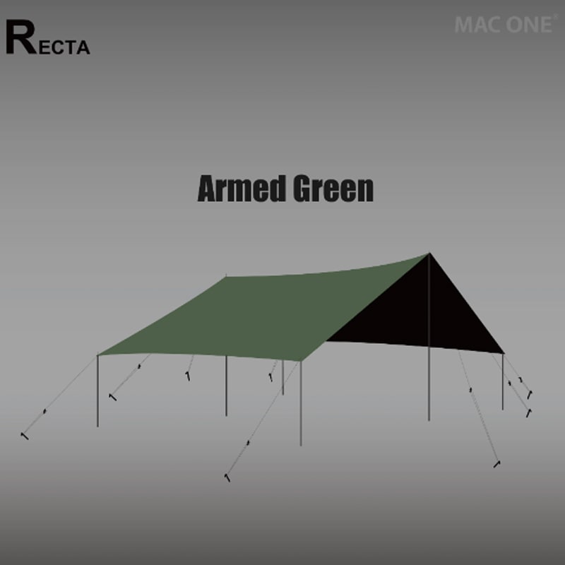 Mac outdoor MACONE TARP Recta Lサイズ マックワンタープ レクタ