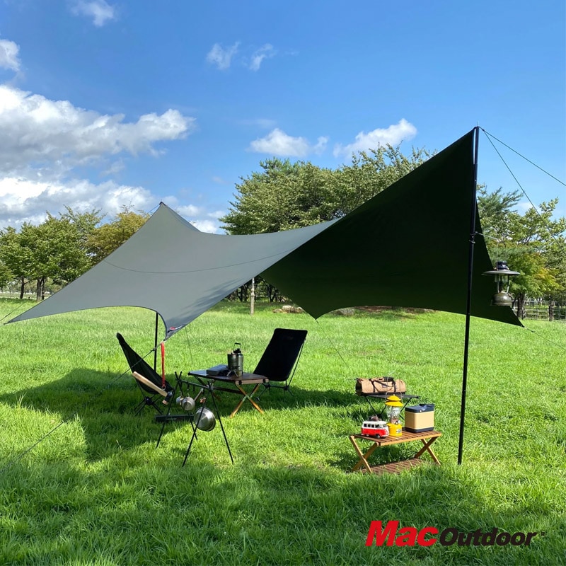 Mac outdoor MACONE TARP Hexa Lサイズ マックワンタープ ヘキサタープ
