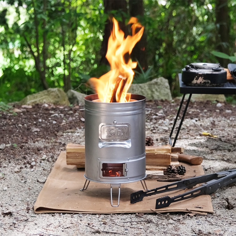 ★おれんじ★肉厚タイプ2本分★ドラム缶　ストーブ　落ち葉　キャンプ 調理.jpg