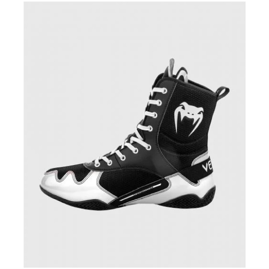 VENUM ヴェナム ELITE ボクシングシューズ - ブラック/ホワイト ベナム