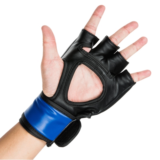 UFC ユーエフシー 5OZ MMAグローブ 5オンス BLUE ブルー 青 L/XL UHK