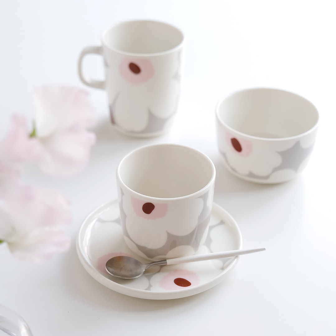 ウニッコ ホワイト×ライトグレー（マリメッコ／marimekko） フリー