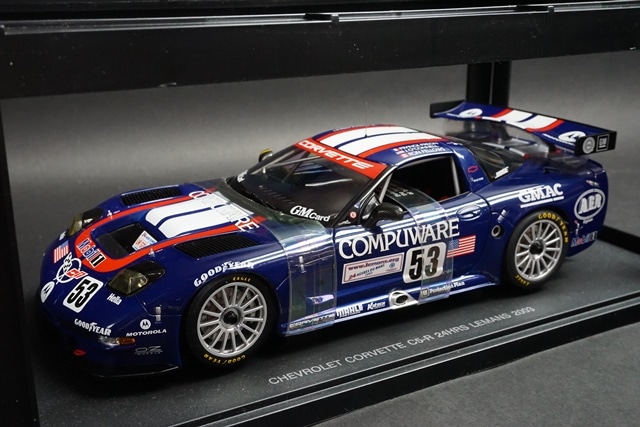 1/18 オートアート 80307 シボレー コルベット C5-R 24HR ルマン 2003