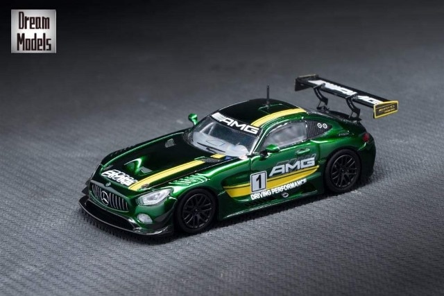 予約 Dream Models 1/64 メルセデス ベンツ AMG GT3 Green #1 299台