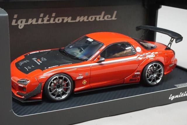 1/18 イグニッションモデル IG2042 FEED RX-7 (FD3S) 魔王 Red, Boost