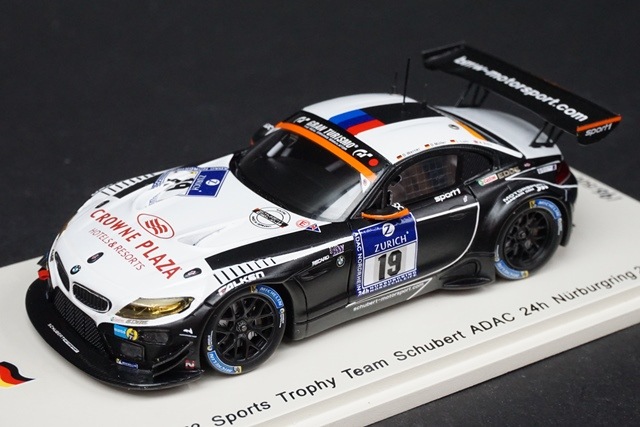 1/43 スパーク SG156 BMW Z4 GT3 ADAC ニュルブルクリンク 24h 2014#19