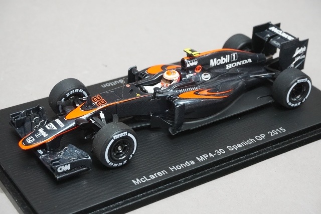 1/43 スパーク TM1055 マクラーレン ホンダ MP4-30 スペインGP 2015 J