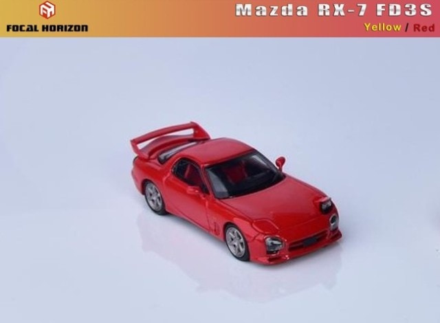 新品 Focal Horizon FH 1/64 マツダ RX-7 FD3S A Spec Mazda Speed B