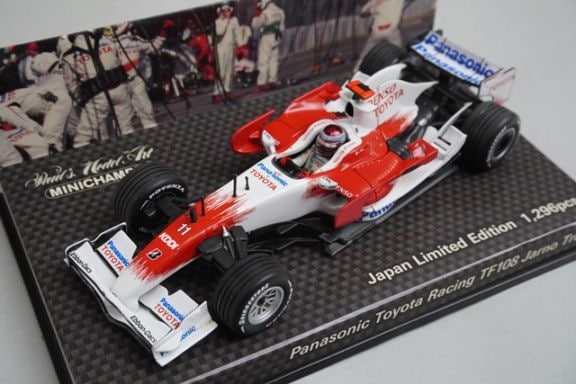 1/43 ミニチャンプス AM61151 パナソニック トヨタ レーシング TF108