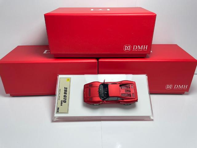 新品 DM64A038 DMH 1/64 Ferrari 288 GTO Matte Red, Boost Gear