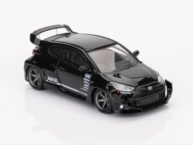 新品 Fuji 1/64 トヨタ ヤリス GR Yaris Pandem Rocket Bunny 改造 HKS