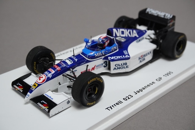 1/43 スパーク ROMU024 ロム特注 ティレル 023 日本GP 1995 #3 片山