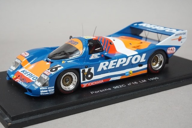 1/43 スパーク S1916 ポルシェ 962C ルマン 1990 #16 O.Larrauri-J