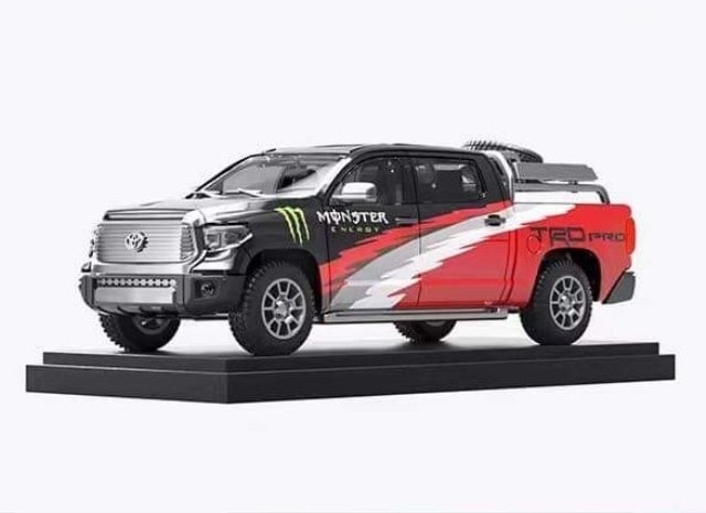 予約 Super Model 1/64 トヨタ タンドラ Toyota Tundra ブラック