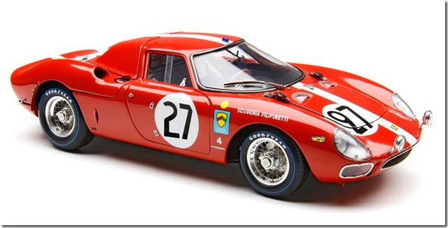 取寄せ M-265 CMC 1/18 フェラーリ Ferrari 250 LM, 6th ル・マン 24H