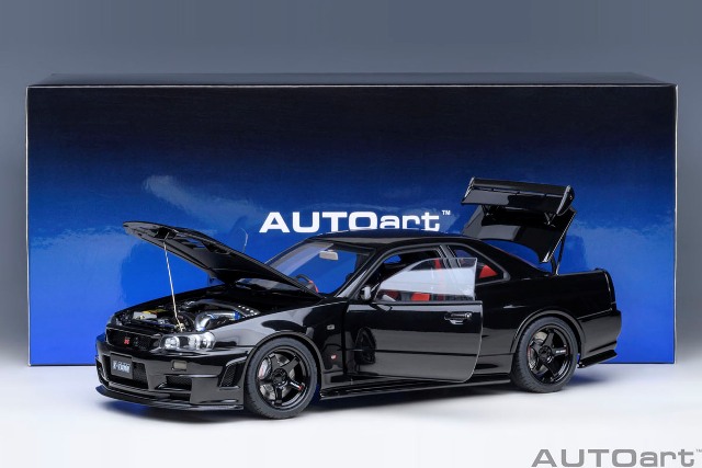 新品 77463 オートアート 1/18 日産 ニスモ R34 GT-R Z-tune