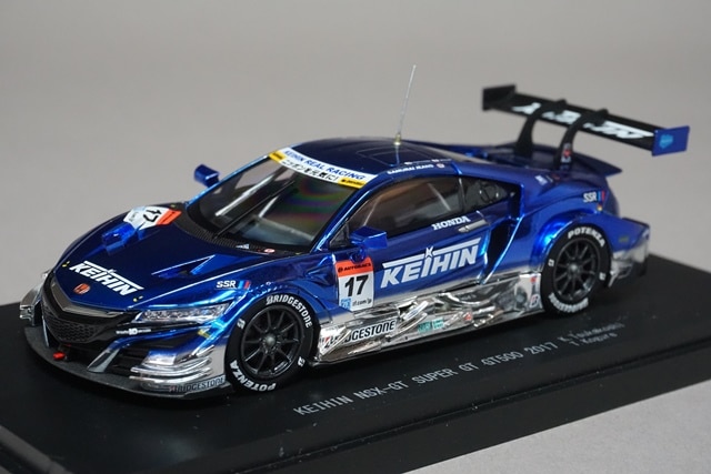 1/43 エブロ 45517 ホンダ ケイヒン NSX-GT スーパーGT GT500 2017 #17