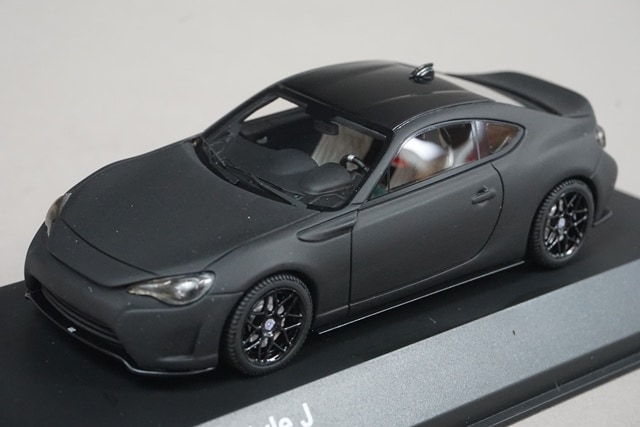1/43 京商 R43001MKB トヨタ 86 スタイリスト J マットブラック, Boost