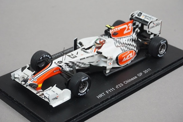 1/43 スパーク S3017 HRT F111 中国GP 2011 #23, Boost Gear ミニカー通販