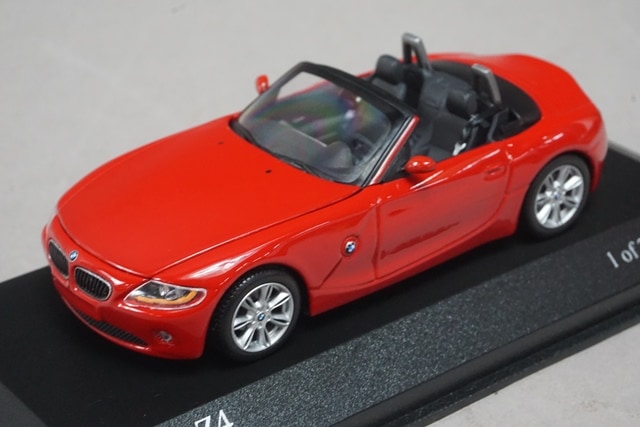 1/43 ミニチャンプス 400021030 BMW Z4 2002 レッド, Boost Gear