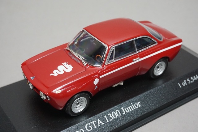 1/43 ミニチャンプス 400120600 アルファロメオ GTA 1300 ジュニア