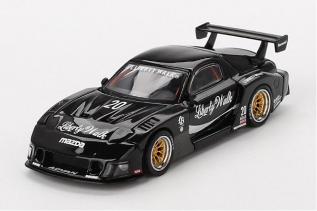 新品 MGT00785-R TSM MINI-GT 1/64 マツダ RX-7 LB-Super Silhouette