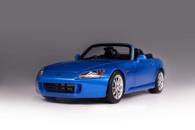 新品 M85107 モーターヘリックス 1/18 ホンダ S2000 Bermuda Blue