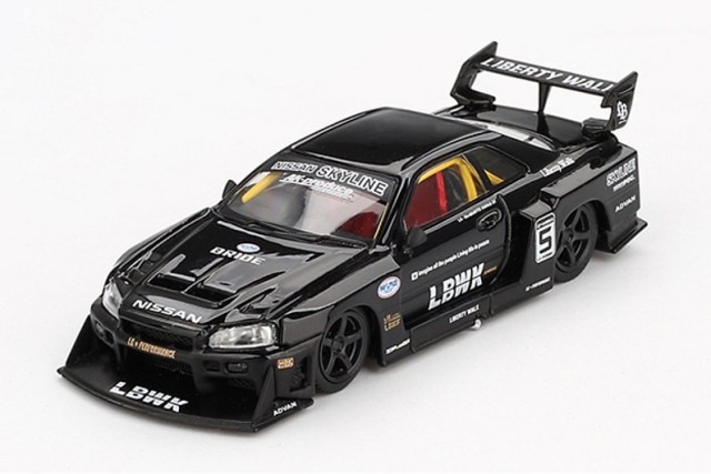 新品 MGT00844-R TSM MINI-GT 1/64 日産 Nissan LB-ER34 Super