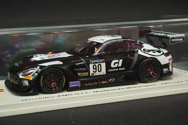 1/43 スパーク SB388 メルセデス AMG GT3 Madpanda Motorsport SPA24h