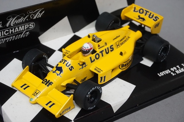 1/43 ミニチャンプス 430870011 ロータス 99T 1987 中嶋悟 #11, Boost
