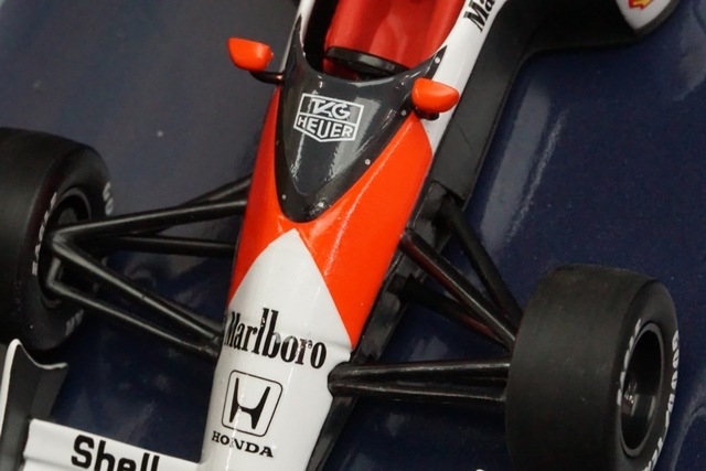1/43 ミニチャンプス 540894301 マクラーレン ホンダ MP4/5 アイルトン