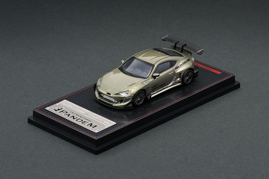 新品 IG1754 イグニッションモデル 1/64 PANDEM TOYOTA 86 V3 Green