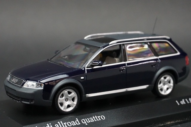 1/43 ミニチャンプス 430010012 アウディ オールロード クワトロ 2000