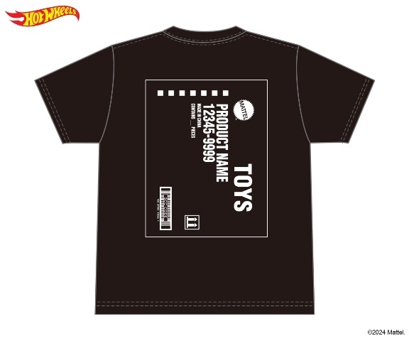 新品 HWP69184 ホットウィール ライセンスTシャツ Mattel Toy Carton S