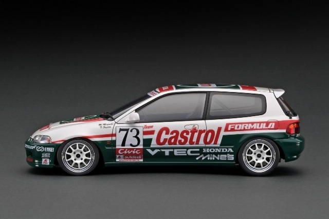 新品 IG3052 イグニッションモデル 1/18 Castrol CIVIC (#73) 1994 N1