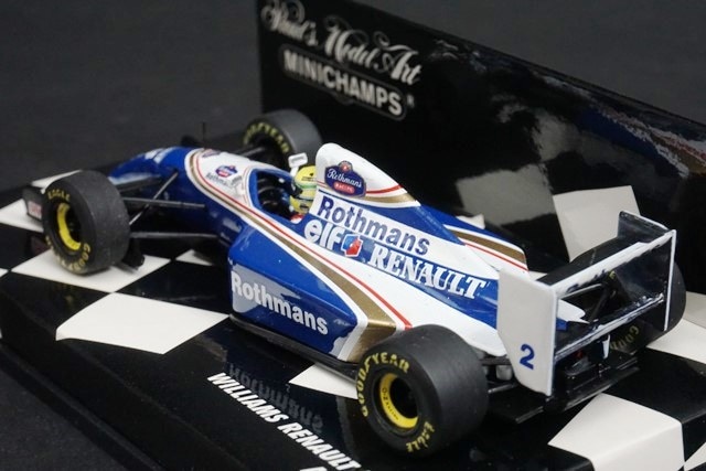 1/43ミニチャンプス 430940002 ウィリアムズ ルノー FW16 F1 A.セナ