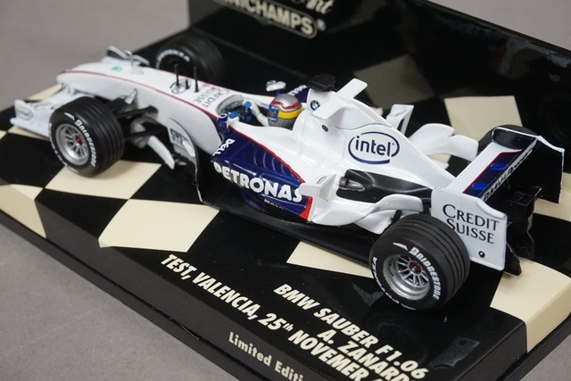 1/43 ミニチャンプス 400060599 BMW ザウバー F1.06 テストカー 2006 A
