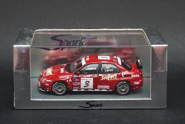 1/43 スパーク S0453 アルファロメオ 156 GTA ETCC 2003 #3 N.Larini