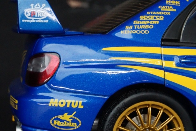 1/18 オートアート80192 スバル インプレッサ SUBARU IMPREZA WRC 2001