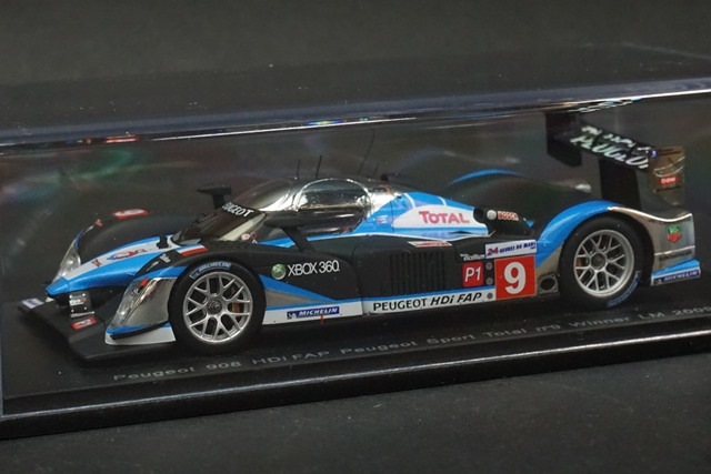 1/43 スパーク 43LM09 プジョー 906 Hdi-FAP Peugeot Sport Total