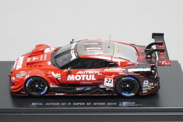 1/43 エブロ 45714 MOTUL AUTECH 日産 GT-R SUPER GT GT500 2019 #23
