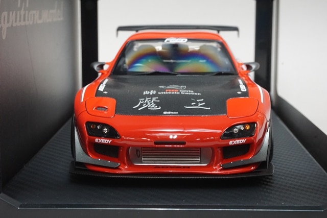 1/18 イグニッションモデル IG2042 FEED RX-7 (FD3S) 魔王 Red, Boost