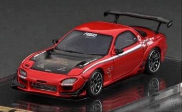 新品 IG2725 イグニッションモデル 1/64 マツダ FEED RX-7 (FD3S) 魔王