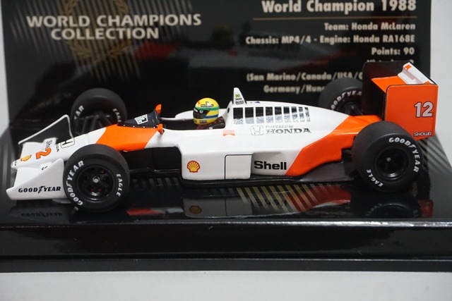 1/43 ミニチャンプス 436880012 マクラーレン ホンダ MP4/4 ワールド