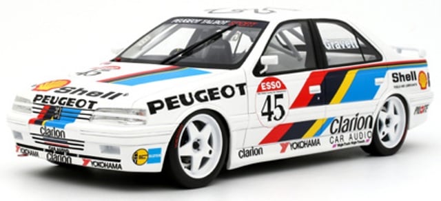 予約 OTM1141 OTTO 1/18 プジョー 405 MI16 BTCC 1992 #45 世界限定